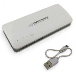 Esperanza EMP106WE Power banka 8000mAh - bielo-sivá