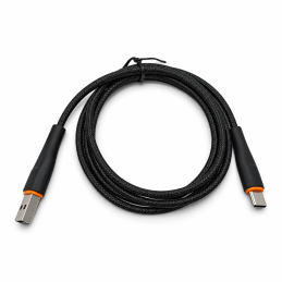 Kábel USB-A – USB-C Miccell VQ-D06, 2,4 A, 1 m, čierny