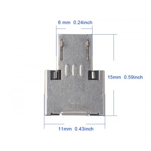OTG Vsuvka microUSB/USB