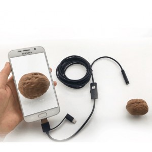 5m/7mm endoskop pre PC a Android USB/microUSB/USB-C Hard