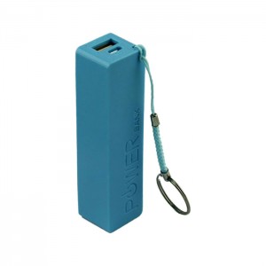 USB Power Banka na 1x 18650 batériu modrá