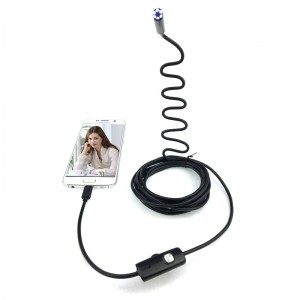 1,5m 8mm HD Android endoskop s LED