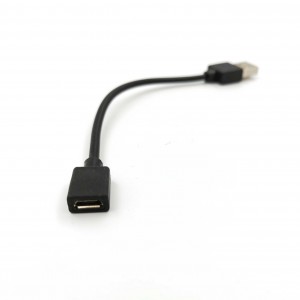 Redukcia microUSB-F/USB 2.0-M