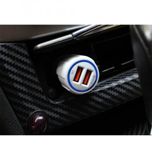 Maclean Energy nabíjačka do auta QC 3.0  MCE478 B - biela Qualcomm Quick Charge QC 3.0 - 5V / 3A, 9V / 1,8A, 12V / 1,6A